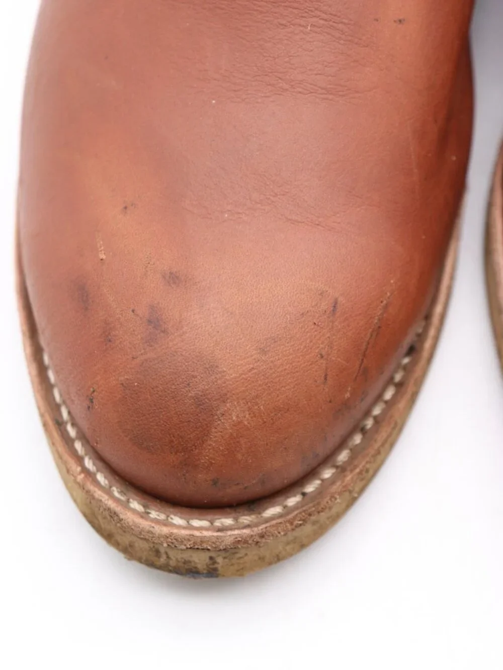 Red Wing 595 Traction Tred Chukka Work Men’s 11.5 EE Brown Leather Heritage USA